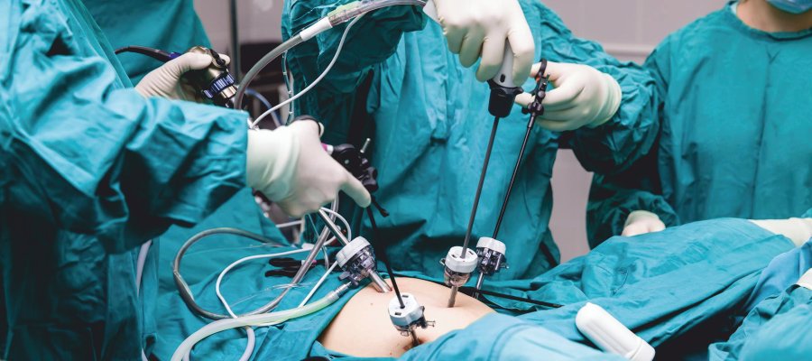 Laparoscopic Surgical Setup at ASTHA Hospital